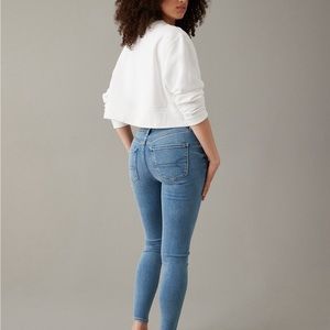 American eagle curvy high-rise jeggings